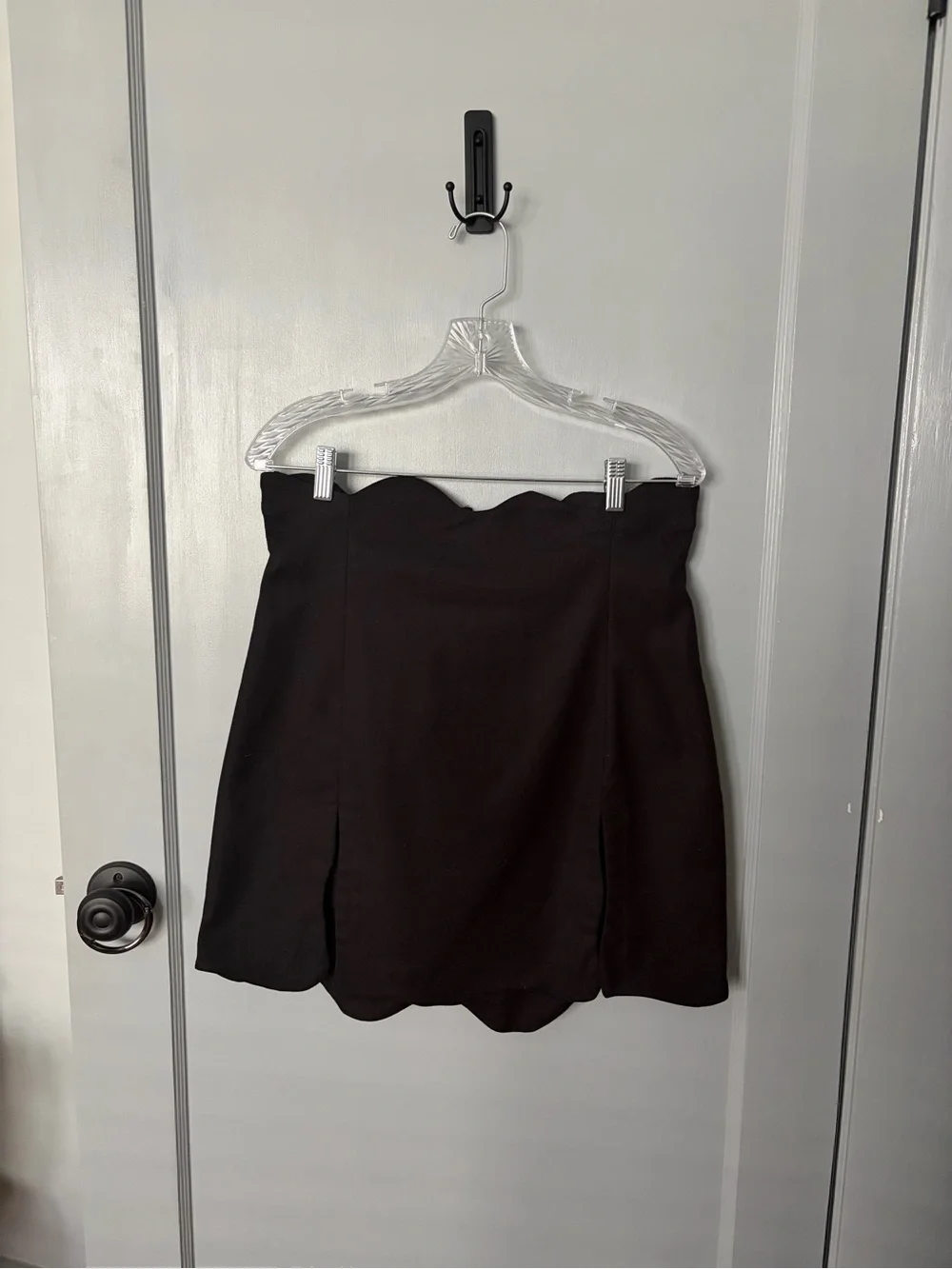 Fashion Brand Company Black Ink Stain Mini Skirt - Picture 3 of 5